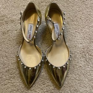 Jimmy Choo Leema 65 Breaded Pump Size 40
